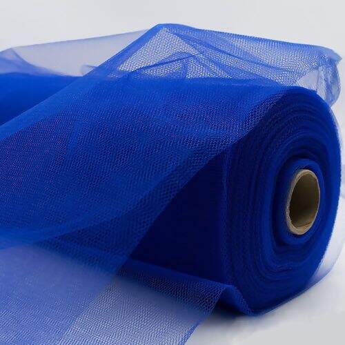 Tecido Tule Azul Royal - 1 Metro