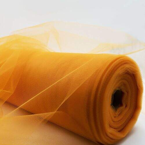 Tecido Tule Laranja - 1 Metro