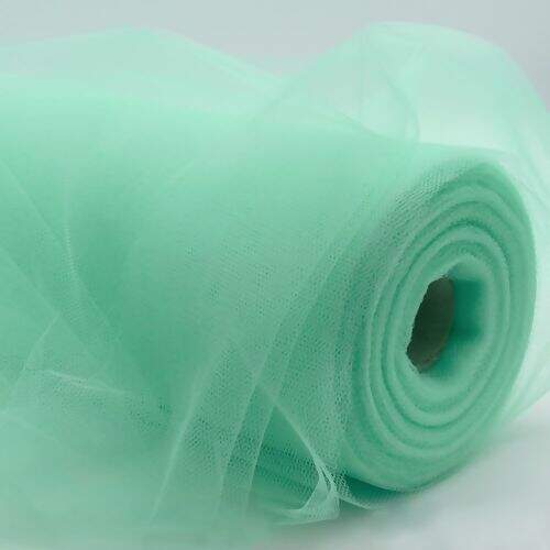 Tecido Tule Verde Água - 1 Metro