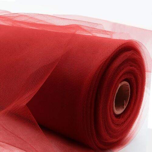 Tecido Tule Vermelho - 1 Metro