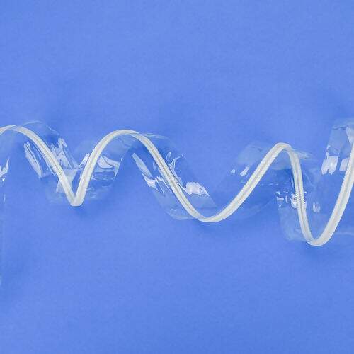 Zíper de Nylon Comum Nº5 Transparente por Metro