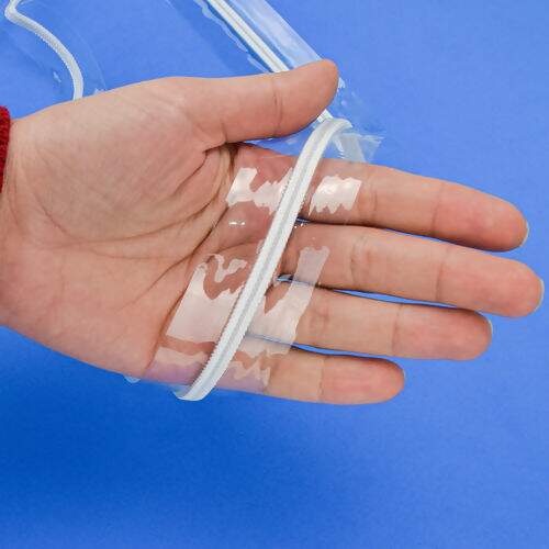 Zíper de Nylon Comum Nº5 Transparente por Metro