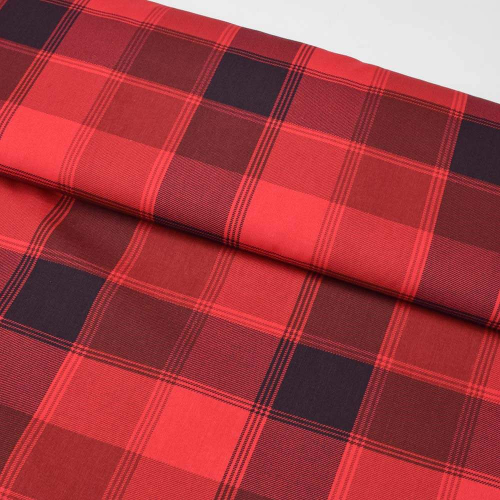 Toalha de mesa sem costura padrão xadrez papel digital xadrez tartan  vermelho estilo xadrez búfalo xadrez