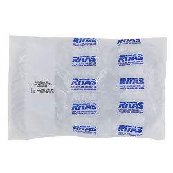 Argola Plástica Ritas 50 mm Transparente - Pct c/ 48 unidades