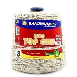 Barbante Bandeirantes 4/8 Top Cru - 1 Kg