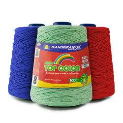 Barbante Bandeirantes 4/8 Colorido - 465 mt (600 gr)