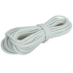Elástico Roliço Real 20R 2,9mm Peça 10m - Branco