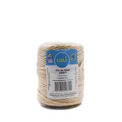 Fio de Sisal 500/1 Luli 2 mm cor Natural 120 mt/250 gr