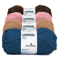 Lã Liverpool 100g Pingouin