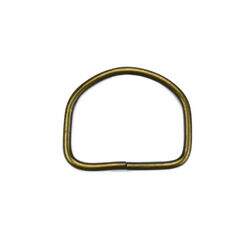 Meia Argola 29 mm Ouro Velho - Pct c/ 10 unidades