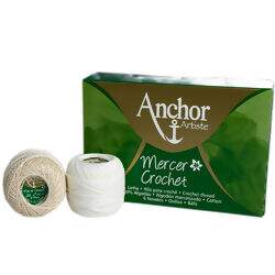 Linha Anchor Artiste Mercer Crochet nº 20 - 01 Unidade