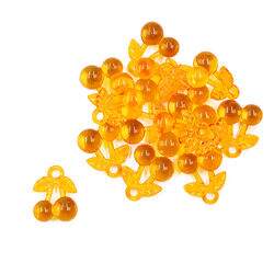pingente-acrilico-cereja-laranja-28mm-