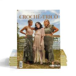 Revista Moda Crochê e Tricô Nº 01 - Círculo