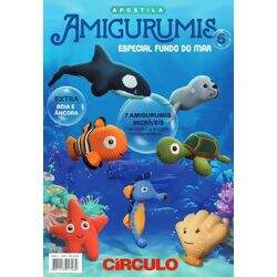 Revista Apostila Amigurumis Ano 1 Nº 06 - Edição Fundo do Mar