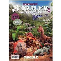 Revista Apostila Amigurumis Ano 1 Nº 11  - Especial Dinossauros