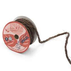 Fio de Sisal Marrom - Peça c/ 10 mt