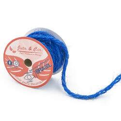 Fio de Sisal Azul Royal - Peça c/ 10 mt
