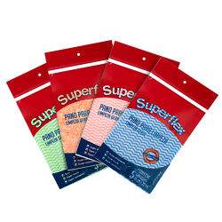 Pano para Limpeza Geral SuperFlex 46x28 cm com 5 Unidades