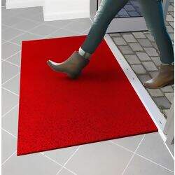 Tapete Capacho de Vinil Emborrachado Antiderrapante Liso 0,60x1,20m