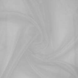 Tecido Organza Cristal Branco Off White - 1 Metro