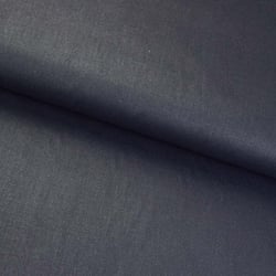 Tecido Tricoline Fio Tinto Liso 0,50x1,50m - 0009 Preto