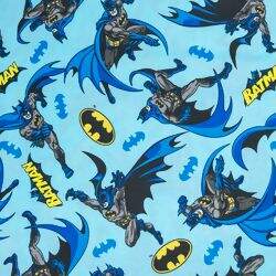 Tecido de Algodão Estampado (Meio Metro) - Batman