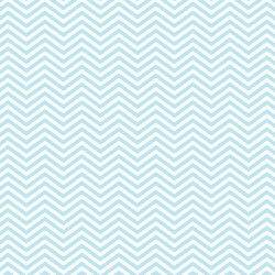 Tecido de Algodão Estampado (Meio Metro) - Chevron Azul