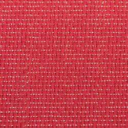 Tecido Etamine para Bordar com Lurex Estilotex 0,50 x1,40 mt - Vermelho