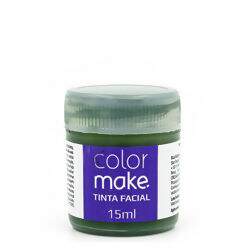 Tinta Facial Líquida 15 ml Verde - Colormake
