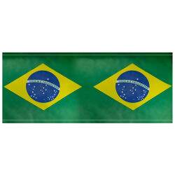 TNT Estampado Bandeira do Brasil 50x70 cm - 1 Metro