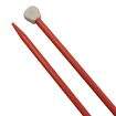 Agulha de Tricô Longa de Plástico - Círculo Tamanho:4,0 mm Vermelho