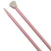 Agulha de Tricô Longa de Plástico - Círculo Tamanho:5,0 mm Rosa