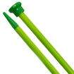 Agulha de Tricô Longa de Plástico - Círculo Tamanho:7,0 mm Verde Limão
