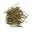 Alfinete Pino para Montagem de Bijuteria Ouro Velho 28 mm - Pct c/ 20 gr
