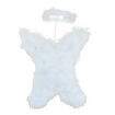 Asa de Anjo COM Auréola Tamanho M - Branca