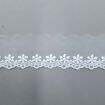 Bordado em Tule 3,0 cm Ref. BT017 - Peça c/ 13,70 mt Cor:Branco