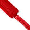 Bordado Inglês 25mm BP075 ArtePunto Peça 13,70m Cor:014 - Vermelho