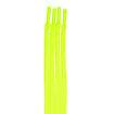 Cadarço de Tênis 1,20m Riscadinho Cores Lisas - 01 Par Cor:Amarelo Fluor