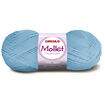 Lã Mollet 40 gr - Círculo Cor da Lã Mollet:2309 - Flash (Azul Claro)