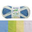 Lã Cisne Plus 100 gr Cor da Lã Cisne Plus:08627- Mescla Azul/Verde/Branco/Creme