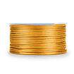 Cordão de Cetim Rabo de Rato 2 mm Luli - Rolo com 50 Metros Cor:029 - Gold Amarelo Ouro