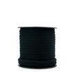 Cordão de Algodão 08 mm Ref. 3049 Preto - Rolo c/ 20 mt