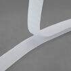 Fecho de Contato Costurável 025 mm Luli - Peça c/ 25 mt Cor do Fecho de Contato Hook Loop:Branco