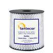 Lantejoula 08 mm Trançada Opaca - Peça c/ 50 mt Cor da Lantejoula Lantecor:018 - Branco