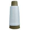 Fio para Overlock Limassa 100% Poliéster Texturizado - Cone c/ 70 gramas Cor da Linha Resistente:000 - Branco Cru