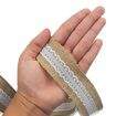 Fita de Juta com Renda Luli JU-006 40mm Rolo com 10 Metros