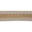 Fita de Juta com Renda Luli JU-014 50mm Rolo com 10 Metros
