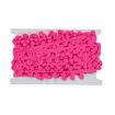 Fita Grelot Pompom 16mm Luli Peça com 10 mt Cor:Rosa Neon