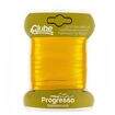 Fita de Cetim Progresso Nº 0 (04 mm) Dupla Face - Peça c/ 10 mt Cor da Fita Progresso:0038 - Amarelo Ouro
