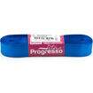 Fita de Cetim Progresso Nº 03 (15 mm) Face Simples - Peça c/ 10 mt Cor da Fita Progresso:0214 - Azul Royal